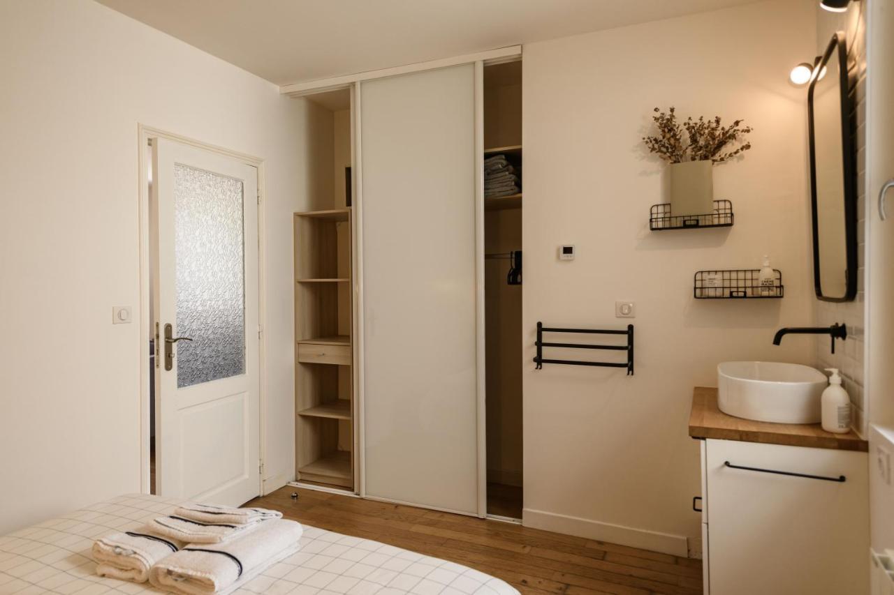 Appartement T2 - Vue Imprenable Sur La Cathedrale 坎佩尔 外观 照片